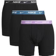 Nike Kalsonger 6P Everyday Cotton Boxer Svart/Rosa bomull X-Large Herr