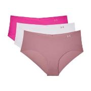 Under Armour Trosor 6P Pure Stretch Hipster 1325 Rosa/Vit X-Small Dam