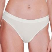 Sloggi Trosor 2P GO Casual High Leg Briefs Benvit bomull Large Dam