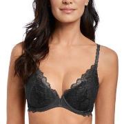 Wacoal BH Lace Perfection Plunge Push Up Bra Svart E 80 Dam