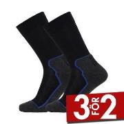 Dovre Strumpor 2P Organic Wool Terry Crew Socks Marin Strl 44/47 Herr