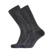 Dovre Strumpor 2P Organic Wool Terry Socks Mörkgrå Strl 44/47