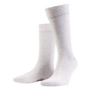 Amanda Christensen Strumpor 3P True Combed Cotton Sock Sand Strl 43/46