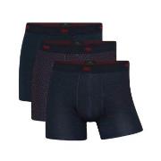 Dovre Kalsonger 3P Recycled Polyester Boxers Marin/Röd  polyester Smal...