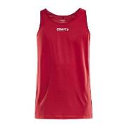 Craft Rush Singlet M Röd polyester X-Small Herr