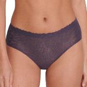 Sloggi Trosor 2P ZERO Feel Lace 2.0 High Waist Brief Mörklila Small Da...