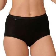 Sloggi Trosor 2P Basic Plus Maxi Briefs Svart bomull 44 Dam