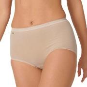 Sloggi Trosor 2P Basic Plus Maxi Briefs Beige bomull 54 Dam