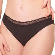 Sloggi Trosor 2P GO Ribbed Tai Briefs Svart ekologisk bomull X-Large D...