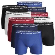 Björn Borg Kalsonger 10P Essential Shorts Solids Röd/Blå bomull Medium...