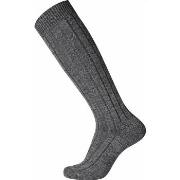 Egtved Strumpor Wool Heavy Kneehigh Sock Mörkgrå ull Strl 40/45 Herr