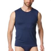 Bruno Banani Check Line 2 0 Tanktop Marin polyamid Small Herr