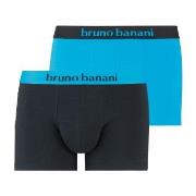 Bruno Banani Kalsonger 2P Flowing Shorts Svart/Blå bomull X-Large Herr
