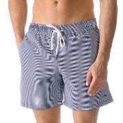 Mey Badbyxor Beachport Swim Shorts Vit/Blå polyester Medium Herr