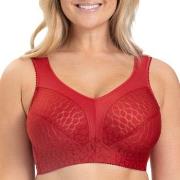 Miss Mary Lovely Jacquard Soft Bra BH Röd B 85 Dam