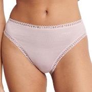 Sloggi Trosor 3P GO Crush High Leg Briefs Sand/rosa bomull X-Small Dam