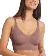 Sloggi BH ZERO Feel Bliss Bralette Brun Medium Dam