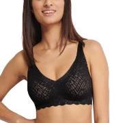 Sloggi BH ZERO Feel Bliss Soft Bra Svart X-Large Dam