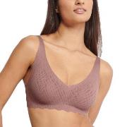 Sloggi BH ZERO Feel Bliss Soft Bra Brun Medium Dam