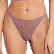 Sloggi Trosor ZERO Feel Bliss String Brief Brun X-Small Dam