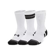 Under Armour Strumpor 3P Performance Tech Nov Crew Socks Vit polyester...