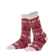 Falke Strumpor Country Calling Women Wool Sock Rosa Mönstrad Strl 35/3...