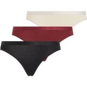 Calvin Klein Trosor 3P Modern Logo Holiday Bikini Flerfärgad bomull La...