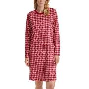 Calida Family And Friends Short Nightdress Röd bomull Medium Dam