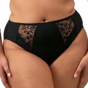 Elomi Trosor Zarla High Leg Brief Svart polyamid Medium Dam