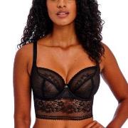 Freya BH Sydnie Underwired Longline Bra Svart C 80 Dam