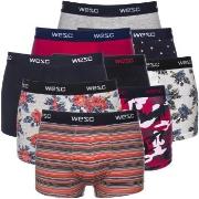 WESC Kalsonger 18P Mixpack Boxer Briefs Flerfärgad bomull Small Herr