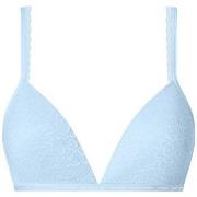 Calvin Klein BH CK One Lace Triangle Bra Ljusblå Large Dam