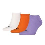 Puma Strumpor 3P Sneaker Socks Vit/Lila Strl 35/38