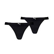 Puma Trosor 2P Tanga String Svart polyamid Large Dam