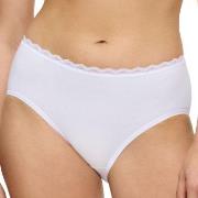 Triumph Trosor Feel Of Cotton Midi Brief Vit bomull 42 Dam