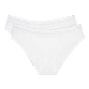 Triumph Trosor 2P Feel Of Cotton Tai Brief Vit bomull 36 Dam