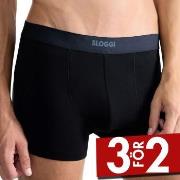 Sloggi Kalsonger 2P Men Ever Ease Shorts Svart bomull Small Herr