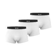 BOSS Kalsonger 3P Trunk BOSS ONE Vit bomull Small Herr