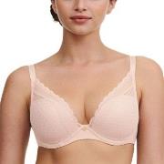 Chantelle BH EasyFeel Norah Chic Plunge T-Shirt Bra Ljusrosa F 75 Dam