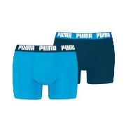 Puma Kalsonger 2P Men Everyday Basic Boxer Marin/Blå bomull Large Herr