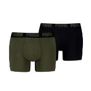 Puma Kalsonger 2P Men Everyday Basic Boxer Militärgrön bomull Medium H...