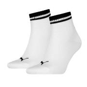 Puma Strumpor 2P Heritage Quarter Socks Vit Strl 35/38
