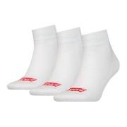 Levis Strumpor 3P Mid Cut Batwing Logo Recycled Cotton Vit Strl 43/46 ...