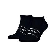 Levis Strumpor 2P Organic Cotton Ankle Sock Svart Strl 35/38