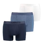 Levis Kalsonger 3P Premium Boxer Vit/Marin bomull X-Large Herr