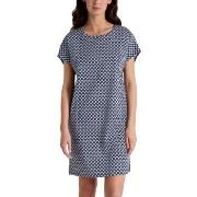 Calida Daylight Dreams Sleepshirt Marin bomull X-Small Dam