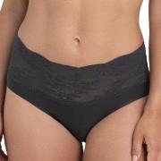Anita Trosor Essential High Waist Lace Briefs Mörkgrå Small Dam
