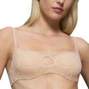 Triumph BH Body Make-Up Illusion Lace Balconette Beige D 70 Dam