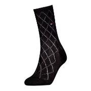 Tommy Hlfiger Women Premium Argyle Socks Strumpor Svart Strl 35/38 Dam