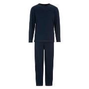 Damella Kurt Long Sleeve Pyjamas Marin bomull X-Large Dam